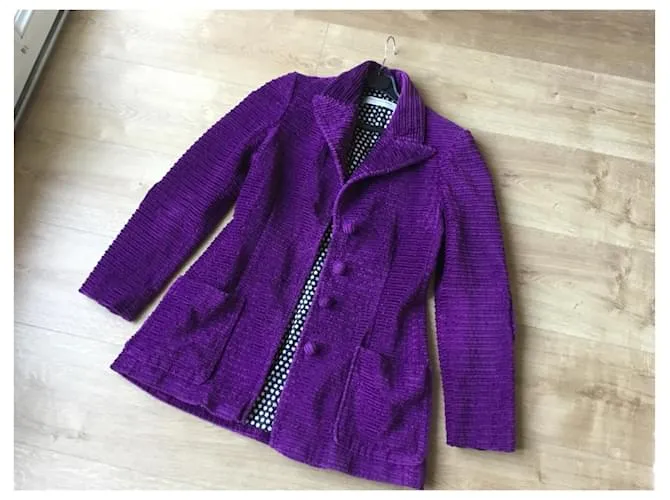 Philosophy di Lorenzo Serafini Chaquetas Púrpura 